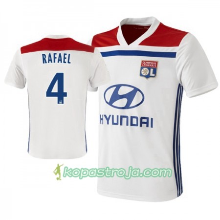 Billiga Fotbollströjor Olympique Lyonnais Rafael 4 Hemma tröja 2018/19 Kortärmad